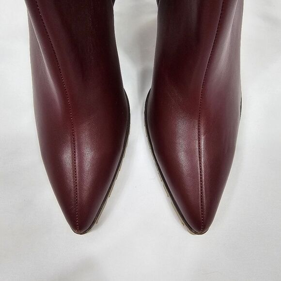 New Anine Bing Frances Boots in Burgundy - Size EU 41 - Picture 3 of 12